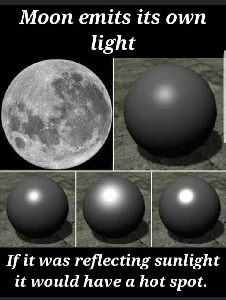 Stephan95105295's tweet photo. La lune émet sa propre lumière.

Voici à quoi elle ressemblerait si elle reflétait la lumière🌙 https://t.co/s4srxJNZaU