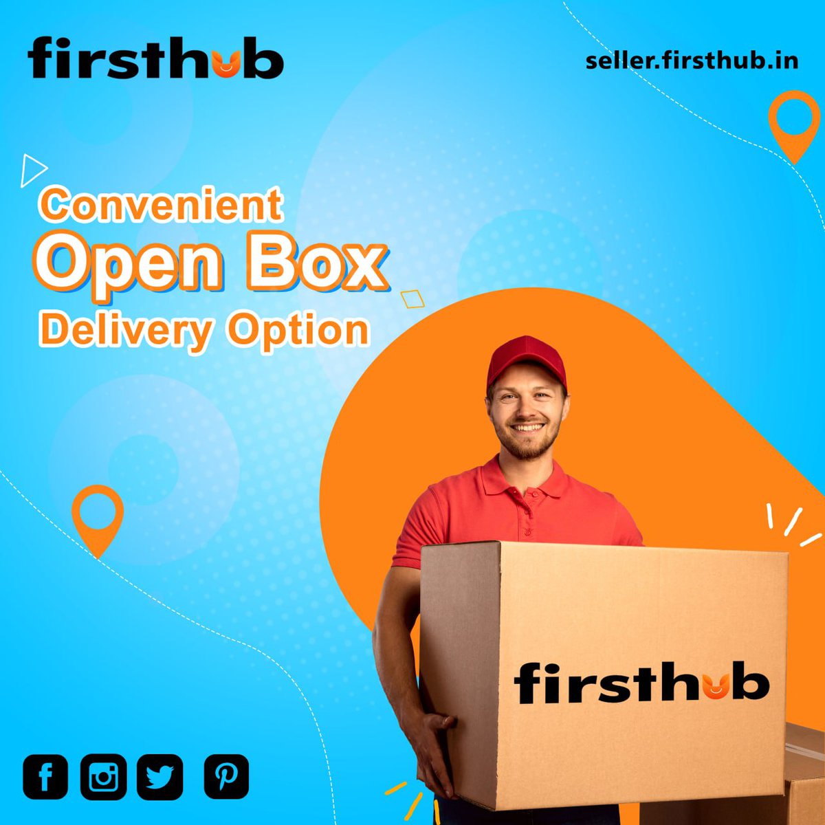 firsthub_'s tweet photo. #firsthub is the premier online shopping hub that offers convenient open-box delivery to its customers. This service allows customers to check and inspect their items before accepting them.
#onlineshop #businesses #products
For more information @https://firsthub.in/ https://t.co/aaP7gqVnLF