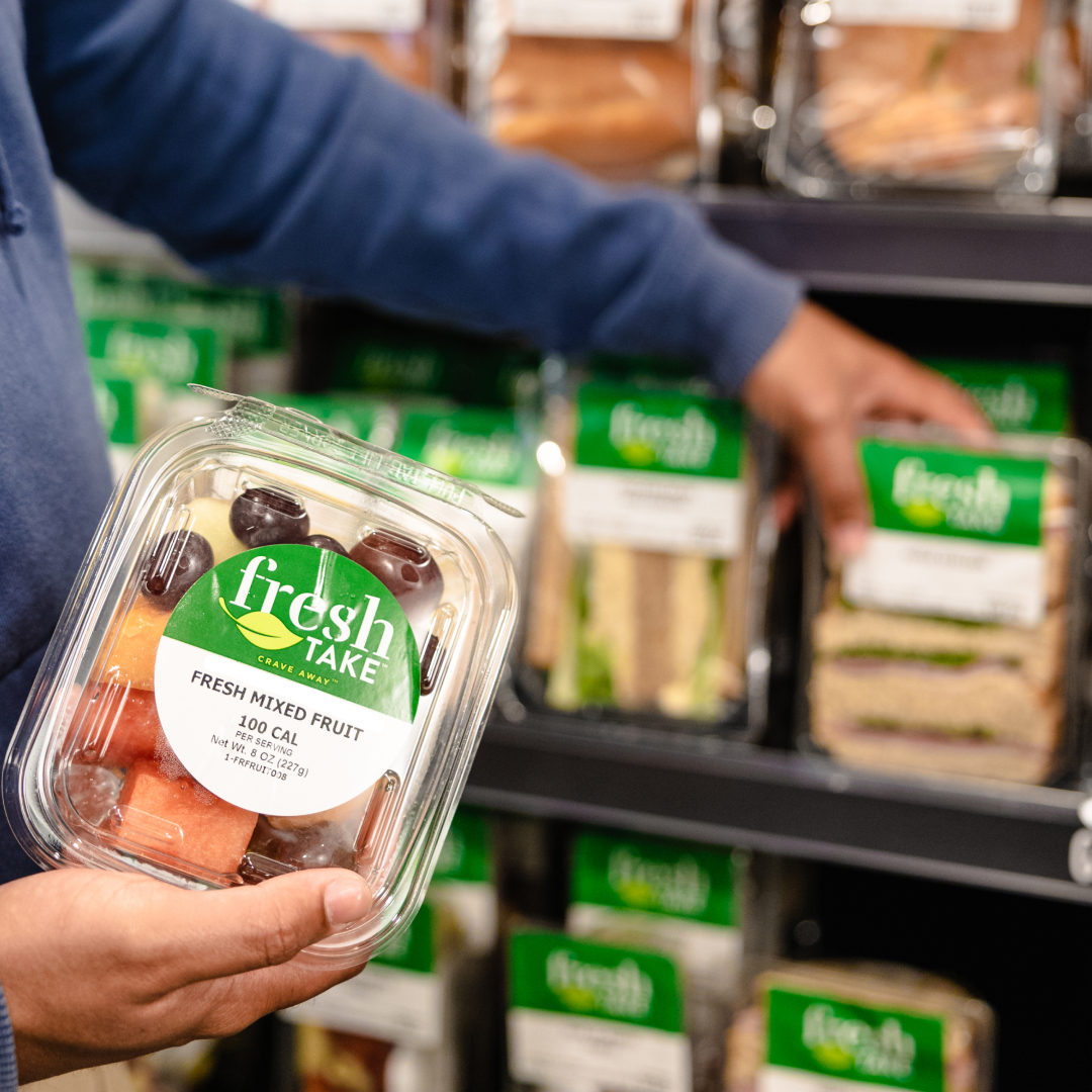 We're ready for all your customer's healthy New Year's resolutions. Our Fresh Take line has delicious grab-and-go options that will keep them on track into 2023! Visit our website to learn more.