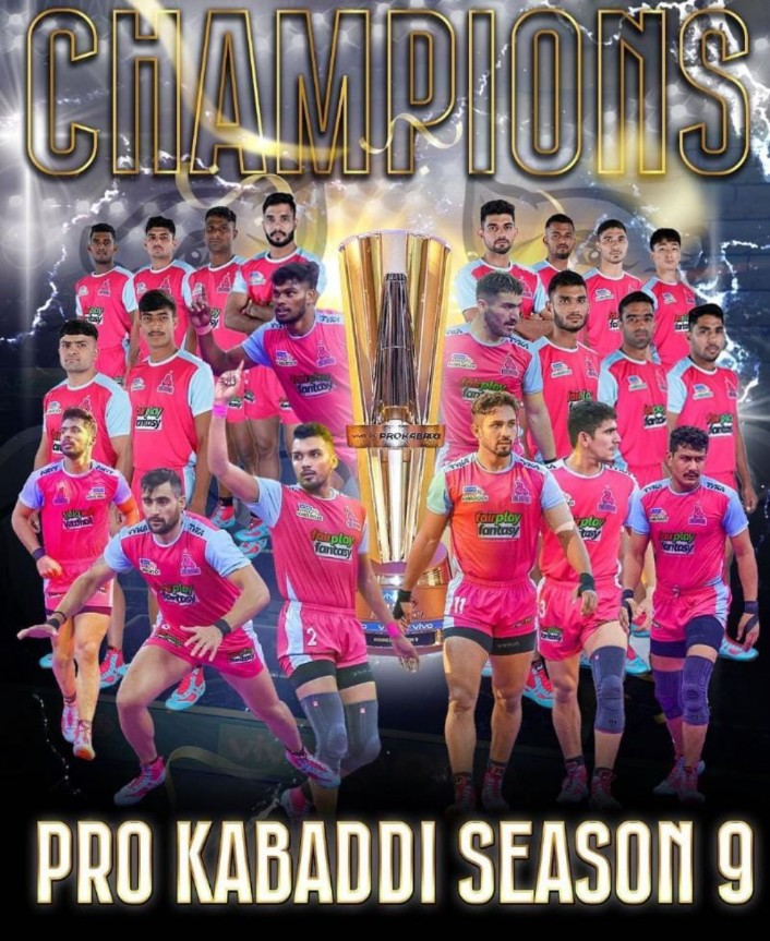 Congratulations 🎉 @JaipurPanthers