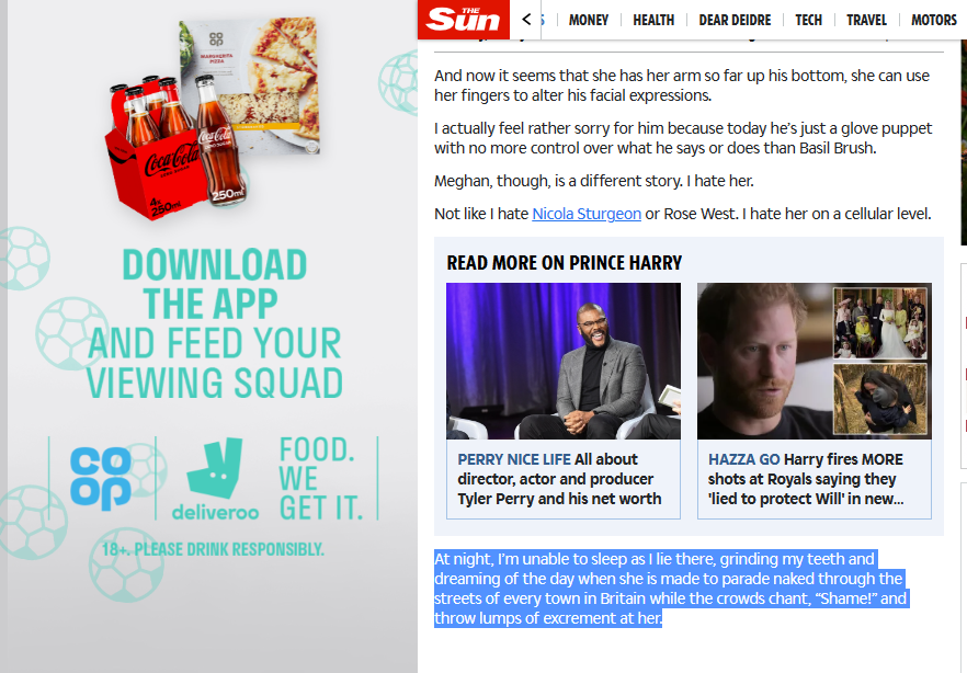 StopFundingHate's tweet photo. Members of @CoopUK have repeatedly asked them to live up to their ethical values and develop a responsible advertising policy. 

Sadly they have continued to align themselves with articles like this: https://t.co/1iSREZhhMX https://t.co/APnZLGa5Xl