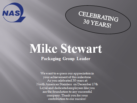 Congratulations on 30 Years!!