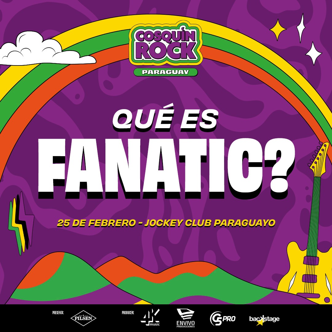 CosquinRockPy's tweet photo. Fanatic es una experiencia distinta, los que ya fueron a #CRPY 2018 y 2019 saben... Fanatic NO es Campo VIP en #CosquinRock Generales siempre esta al frente. Fanatic es un lugar con buenos servicios incluidos y tarima para subir y ver los Escenarios Principales. 🤘🏼🍻 @TicketeaPy https://t.co/MyGynoDfwW