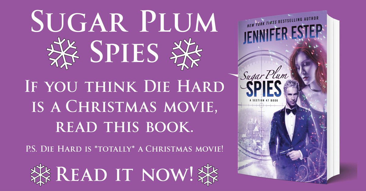 Just a reminder that SUGAR PLUM SPIES, Section 47 book #2, is out now, in case anyone is looking for a short, Die Hard-esque holiday read. Thanks! 😎
amzn.to/3Lh8JbV
1/ #DieHard #books #urbanfantasy #fantasybooks #bookslikeDieHard #holidays #Christmasmovies #ebooks #spies