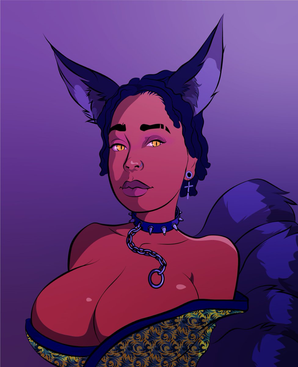 Lewd_Monarch's tweet photo. So i did a thing for one of my homies on tiktok afew days ago and I love how it came out😁

#ArtistOnTwitter #digitalart https://t.co/Z8uM2XoWLp