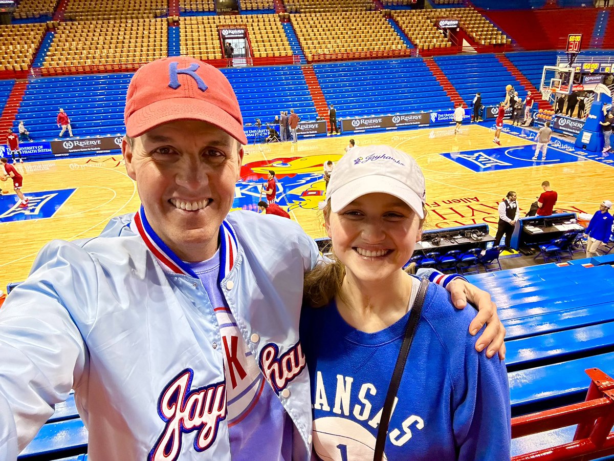 Happy Birthday to the best Dad  and the biggest KU fan in the whole wide world! ❤️💙
#KUFANPIX