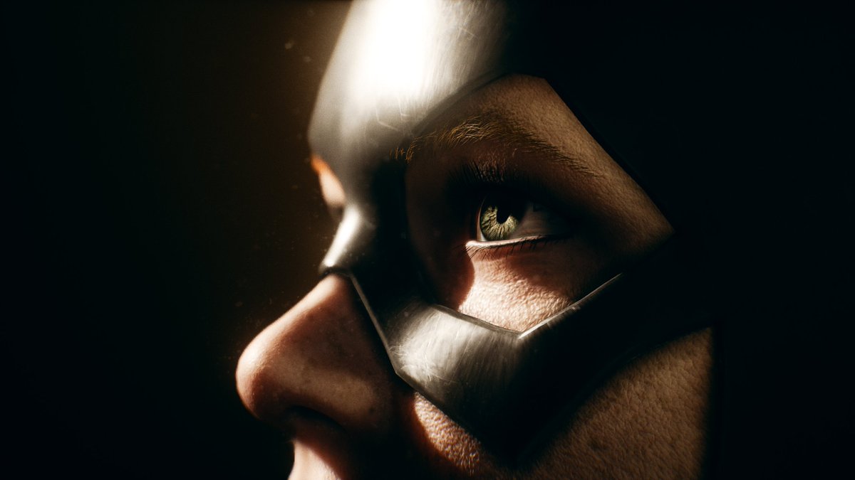 Batgirl's eyes in Gotham Knights have some really good detail.

#GothamKnights #Batgirl  #VirtualPhotography  #GamerGram #PhotoMode #ThePhotoMode #GKPhotoMODE #WBMontreal