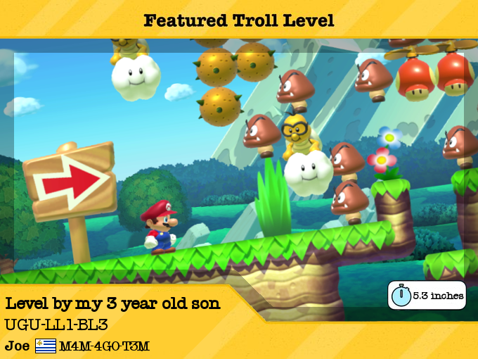SMM2Troll's tweet photo. This week's featured level is just a little bit hectic 🤣🤣🤪😵🤪🤪😱be sure not to get SUPER MARIO KILLED by the GOOMBA!!! 😨😨😨😨👨 

#SuperMarioMaker2 #Nintendo #NintendoSwitch #Mario #Super https://t.co/NCPPIo1bvL