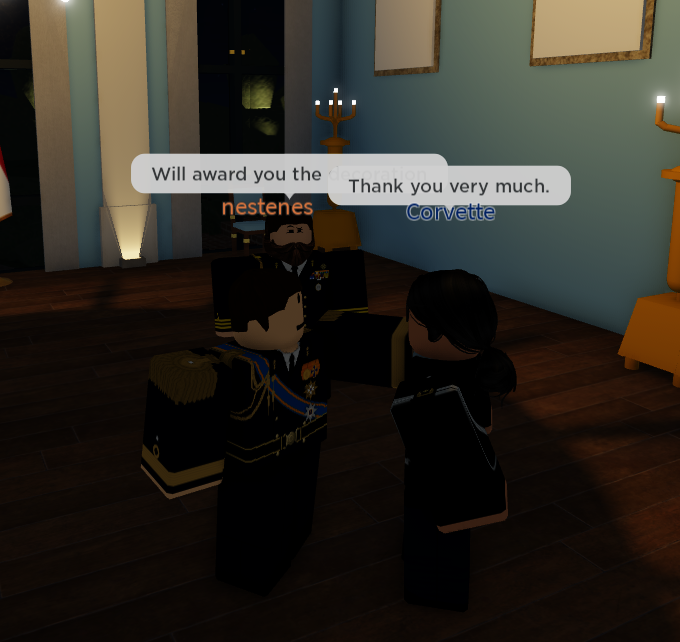 corvetteRBLX's tweet photo. I am honoured to be recognised at an investiture by HRH Prince Nestenes and awarded Knight of the Order of Orange Nassau for services to the Netherlands. https://t.co/mFi9eLutsQ