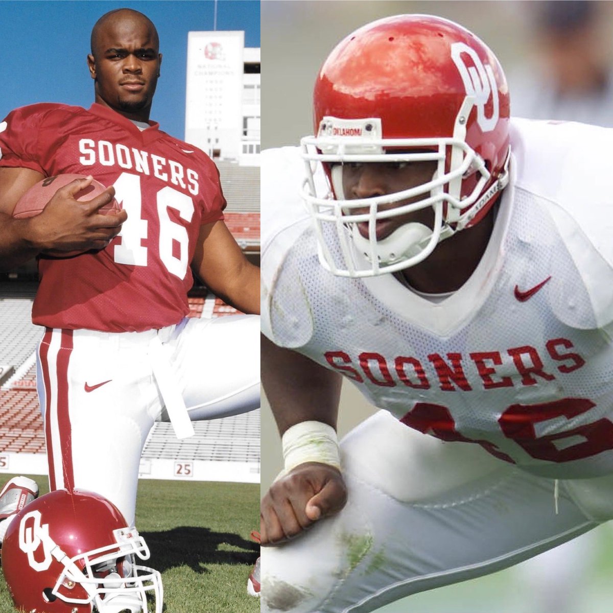 chris_lambakis's tweet photo. Sooner Nation check our former Sooner &amp; NFL LB Brandon Moore, who is the head coach for Colorado School of the Mines as the play for the D2 National Championship today. @madbacker56 @OU_Football @MPSallusti73 @Soonerorthodds @terentiusxiii  @VarsityO @JWarwickINS @CoachRufus42 https://t.co/IlQ0ecu4K6