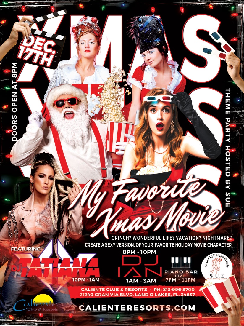 sdcmedia's tweet photo. Hoe, Hoe, Hoe 🧑🎄
▶️ Join @calienteclub via https://t.co/SPHyJBnSqZ to enjoy the holiday spirit with a sensual twist 🎄 Who will you come as?
#CalienteResorts #SDC #lifestyle #swinginglifestyle #christmas #movies https://t.co/DmC7UMIBF7
