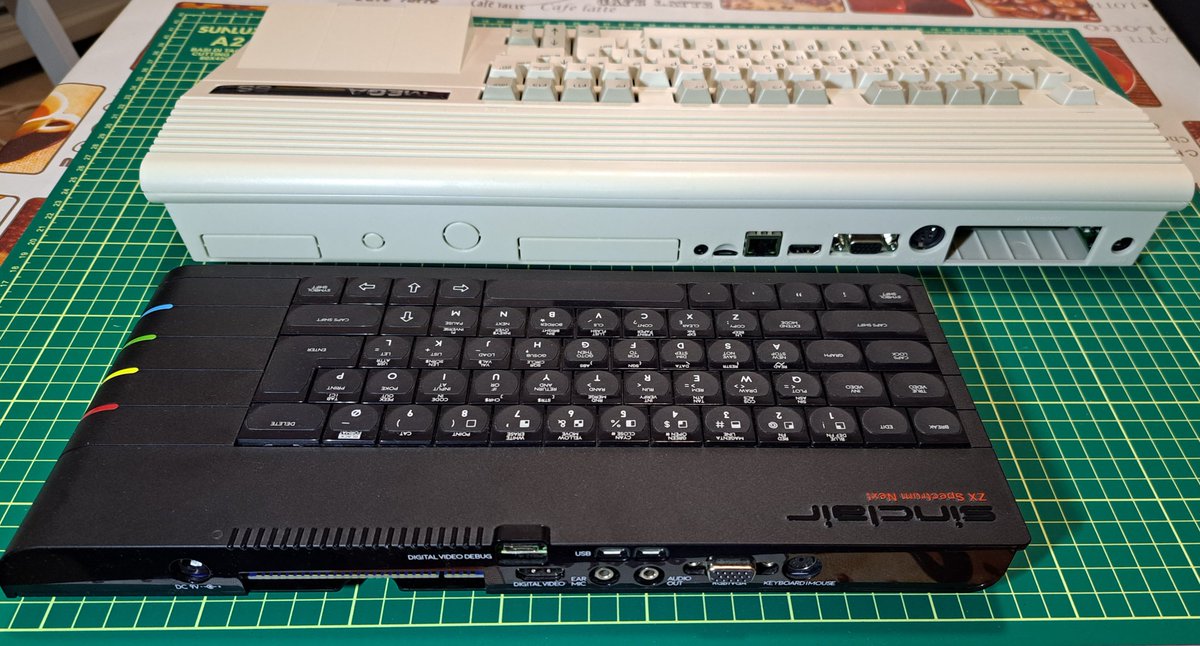 giampietro70's tweet photo. #ZXSpectrumNext and #MEGA65
#RetroComputing #retrocomputer #commodore #sinclair #ZXSpectrum #Commodore64 #Commodore65 https://t.co/iTrQ2SLKrE