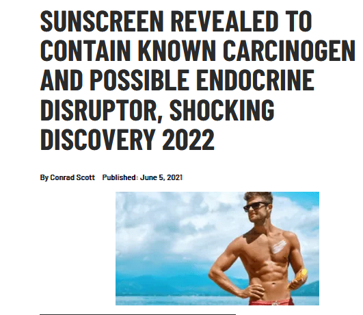 Djindji4's tweet photo. Endocrine Disrupor in Sunscreen 🥳
Goed insmeren zeggen "Experst" 🤡
Sunscreen Revealed to Contain Known Carcinogen and Possible Endocrine Disruptor, Shocking Discovery 2022
#EDC
#Genderidentitydisorder
#Genderdiversiteit
#EndocrineDisruptors
https://t.co/u1Vh1sWdtg https://t.co/iubq2siew1