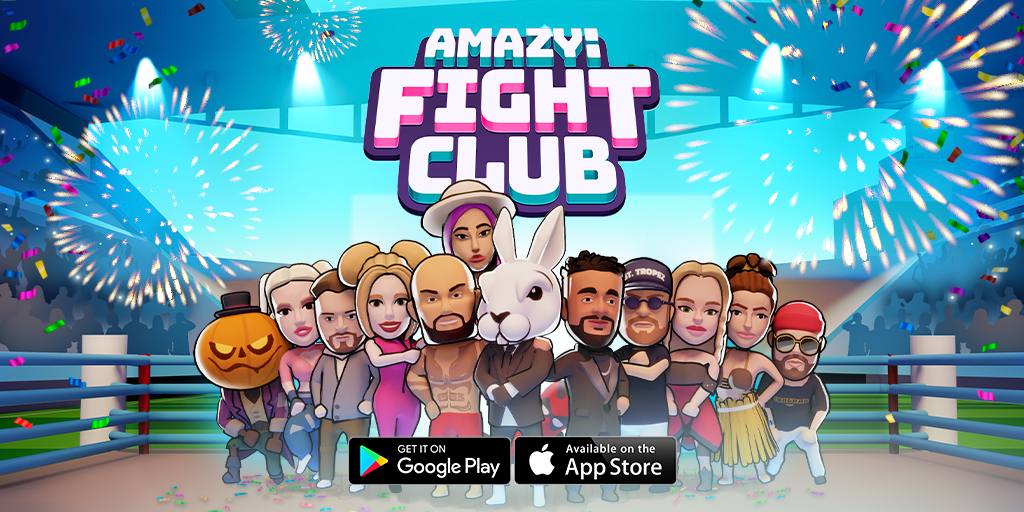 👊 TAKE THE FIGHT IN AMAZY: FIGHT CLUB Friends, we are launching our second app on the AMAZY platform! 💥 As of today, AMAZY game: FIGHT CLUB is available for download on iOS and Android! More: cutt.ly/d0TjC5V #AMAZY #FIGHTCLUB