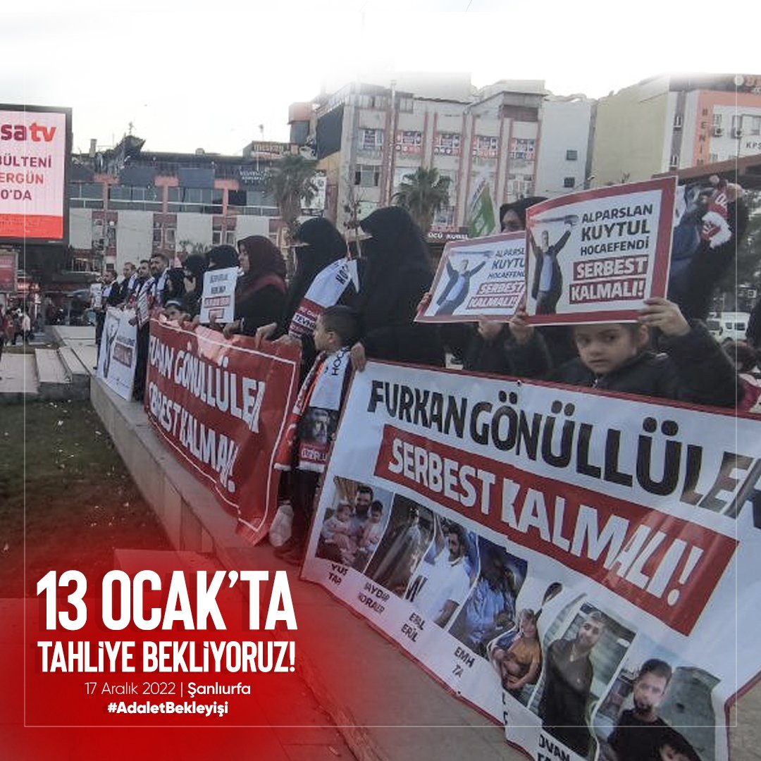 TÜRKİYE'NİN DÖRT BİR TARAFINDA ÖZGÜRLÜK YÜRÜYÜŞLERİ!   AdaletAdalet TalimataLanet  #13OcaktaTahliyeBekliyoruz  Ekrem İmamoğlu