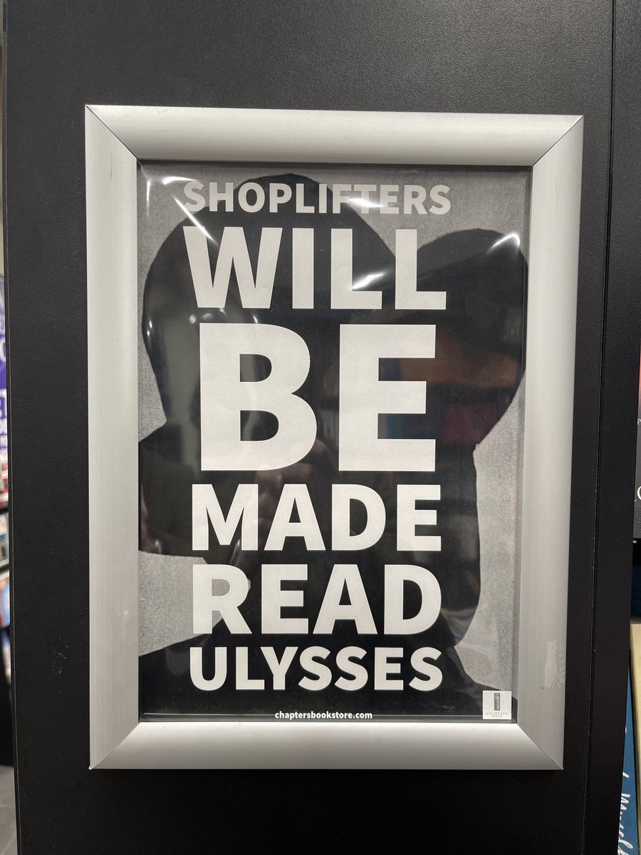 Chapters bookshop’s antitheft system! #bookshop