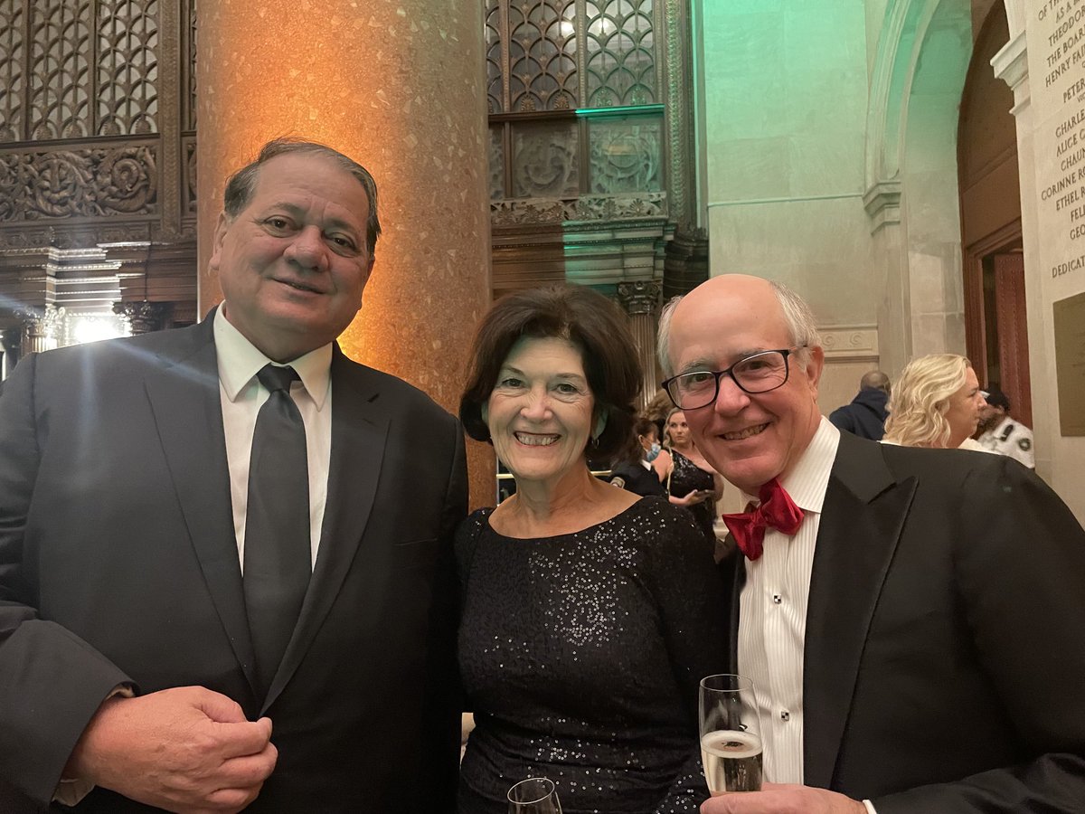 gloriabohan's tweet photo. Celebrating a night at #americanmuseum of natural history hosted by #TravelWeekly as awards went to those selected by their readers. Here with our #OmegaWorldTravel and #Cruise.com staff are a lifetime Achievement winner #MikePremo and his wife standing with #GoranGligorovic https://t.co/n17eBHlCHd