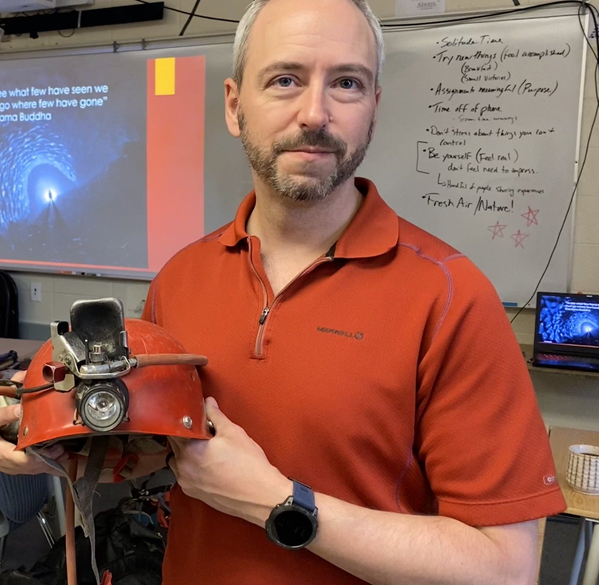 LoPerformancAth's tweet image. A fine morning yesterday talking to the ROAMS students at @cochrane_high school about exploration, trust, and teamwork. Thanks @JanderTalen #RiversOceansAndMountains #NatGeoCertified #exploration