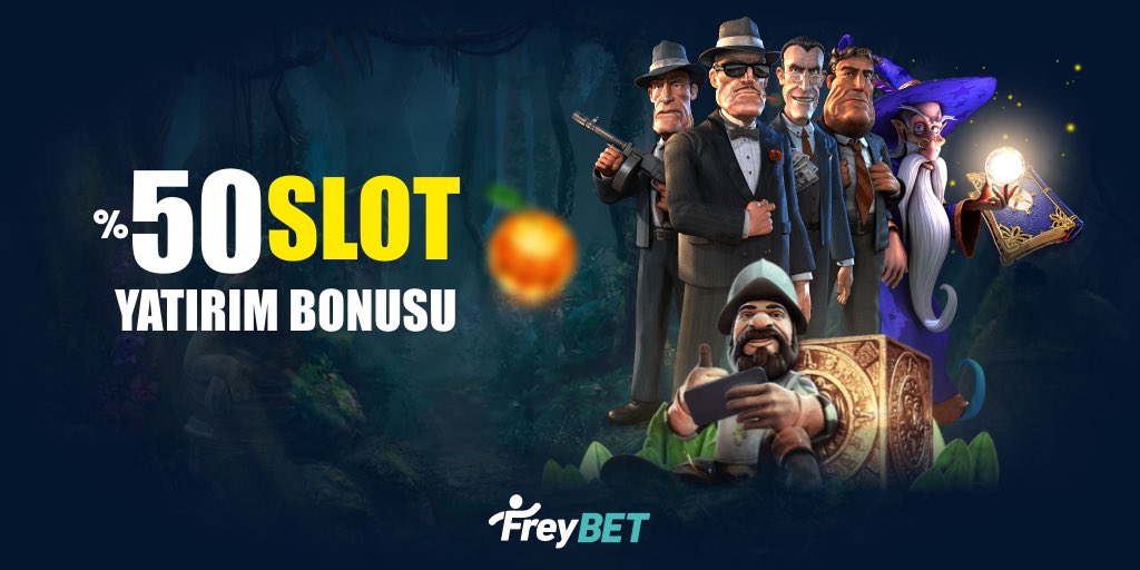 🎉 %50 Slot Yatırım Bonusu FreyBET'te Sizleri Bekliyor!

🎰 Slot Heyecanını Kazandıran Oyunlar İle Yaşayın!

📲 linktr.ee/freybet