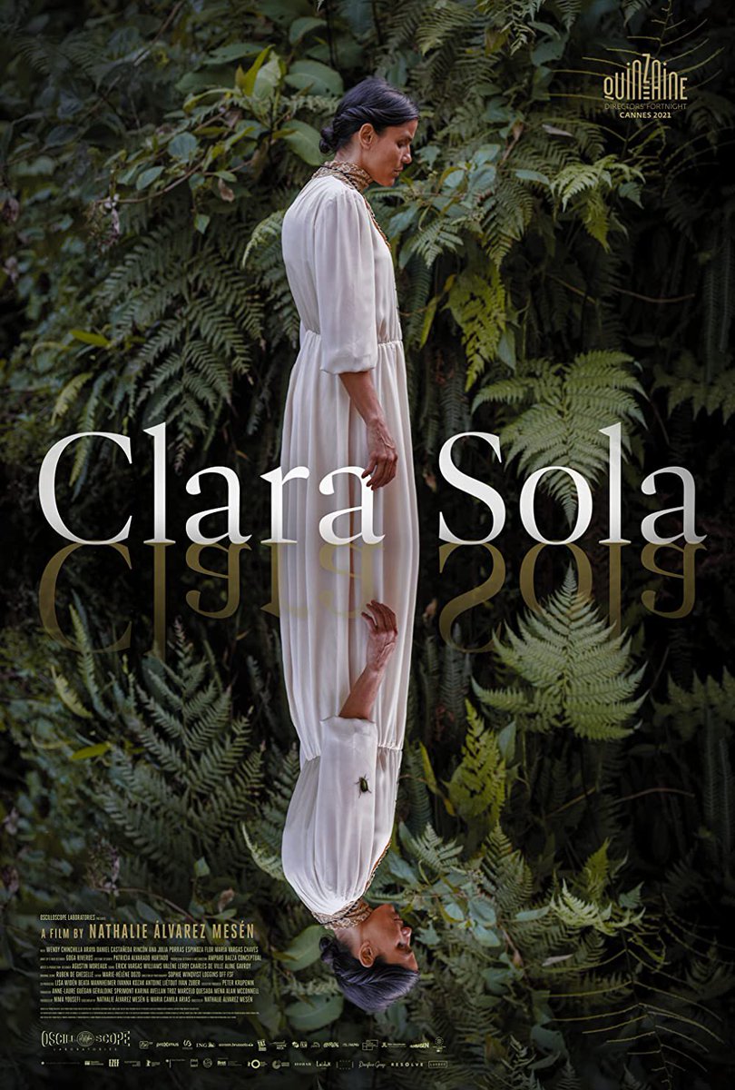A Directors’ Fortnight selection at Cannes and Costa Rican submission to the Oscars, Nathalie Álvarez Mesén’s magical realist CLARA SOLA is on @criterionchannl. Pleasure and Aniara DP Sophie Winqvist’s work is excellent here.

#ClaraSola #CriterionChannel #FilmTwitter #film