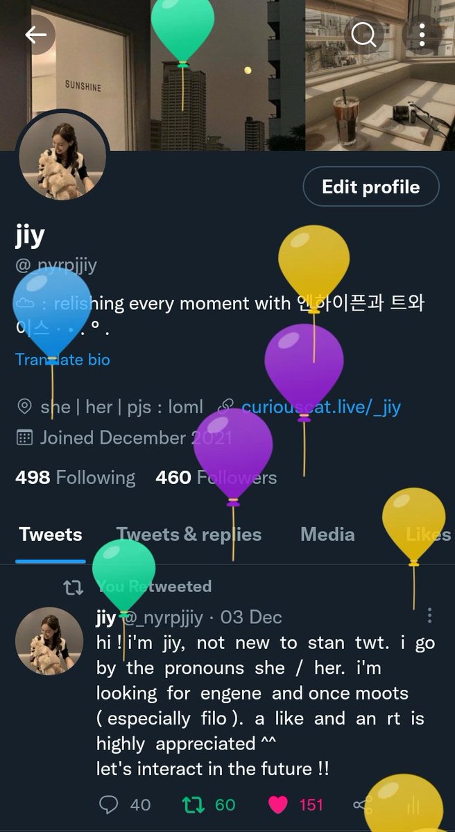 _nysftpjs's tweet photo. twitter gave me balloons 🫶🫶 https://t.co/eMAz6aWf4n