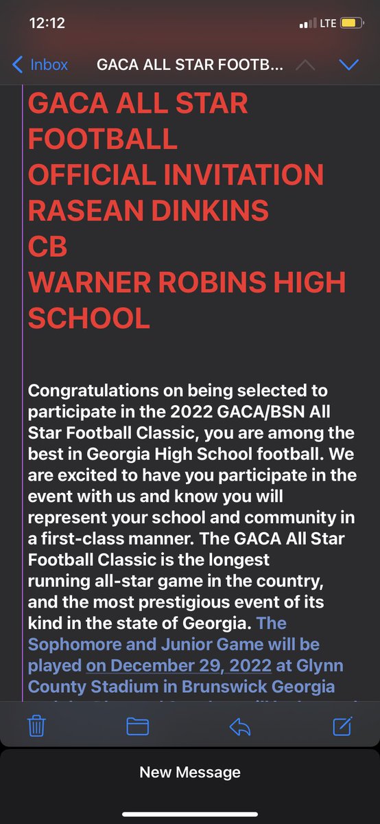 RASEAN DINKINS (@dinkins_rasean) on Twitter photo I am blessed to be attending in the GACA all-star game <a href="/GACACoaches/">Georgia Athletic Coaches Association</a> @GACAFootball <a href="/jwindon35/">Joe Windon</a> <a href="/TimothyBynum5/">Tim Bynum</a> <a href="/Coachscorner3/">Marquis</a> I am blessed to be attending in the GACA all-star game <a href="/GACACoaches/">Georgia Athletic Coaches Association</a> @GACAFootball <a href="/jwindon35/">Joe Windon</a> <a href="/TimothyBynum5/">Tim Bynum</a> <a href="/Coachscorner3/">Marquis</a>