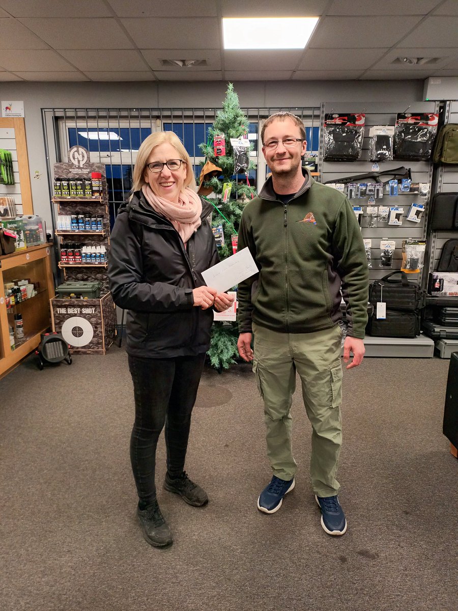 CFRKildareTown's tweet photo. Thank you so much to Cill Dara Hunting, Paul, Neil, and their customers for their generous donation after holding a raffle for us. ❤️ Much appreciated. https://t.co/OY2jpOkRTe