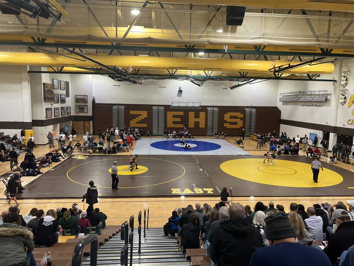 Helping out <a href="/chixsports/">Zeeland East Sports</a> at the 2nd annual Ottawa county wrestling championship