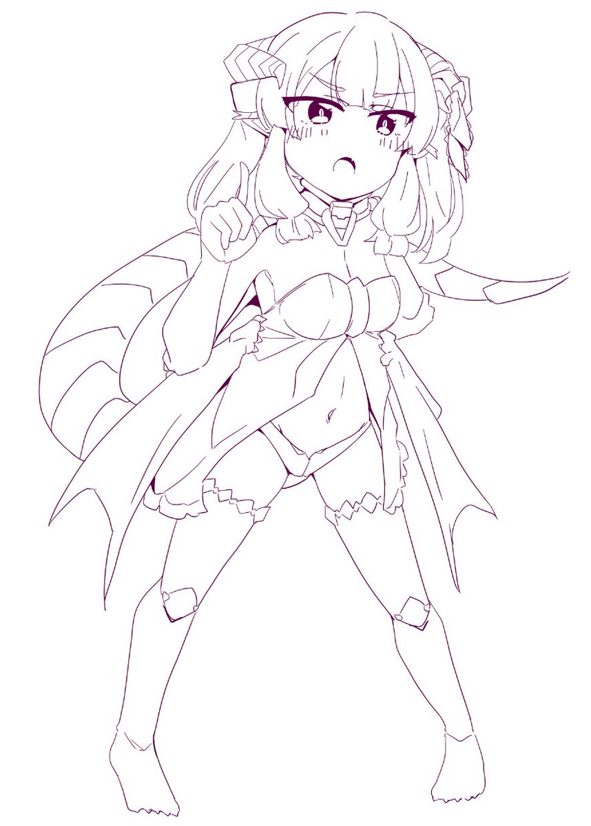 線まででギブ! #毎日お絵かき練習共有 