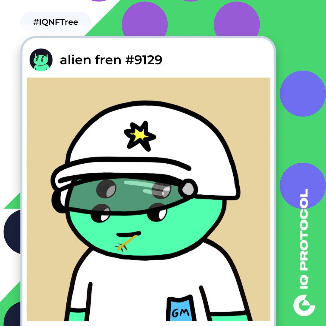 QHUB | #NFT utility platform (@qhub_) on Twitter photo Whoโs ready to go to the moon with us? ๐ธ
For the 10th day of #IQNFTree, we are going to #giveaway an <a href="/alienfrens/">alien frens</a> NFT ๐ฝ
To participate๐
1๏ธโฃRT + Follow <a href="/IQLabs_official/">IQ Protocol | #NFT Rental Marketplace ๐ฎ๐น๏ธโก</a> @AlienFrens
2๏ธโฃReply: โ#IQNFTree To the moon๐โ
โฐDec 20, 1PM UTC Whoโs ready to go to the moon with us? ๐ธ
For the 10th day of #IQNFTree, we are going to #giveaway an <a href="/alienfrens/">alien frens</a> NFT ๐ฝ
To participate๐
1๏ธโฃRT + Follow <a href="/IQLabs_official/">IQ Protocol | #NFT Rental Marketplace ๐ฎ๐น๏ธโก</a> @AlienFrens
2๏ธโฃReply: โ#IQNFTree To the moon๐โ
โฐDec 20, 1PM UTC