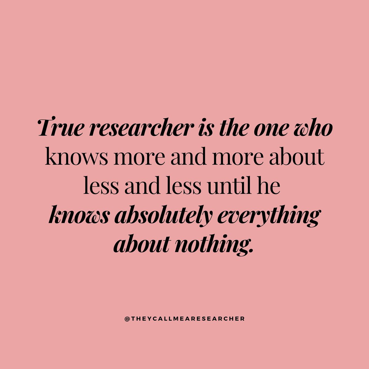 Read it twice...

<a href="/PhDVoice/">PhD Voice - Independently Run</a> #theycallmearesearcher #PhDVoice