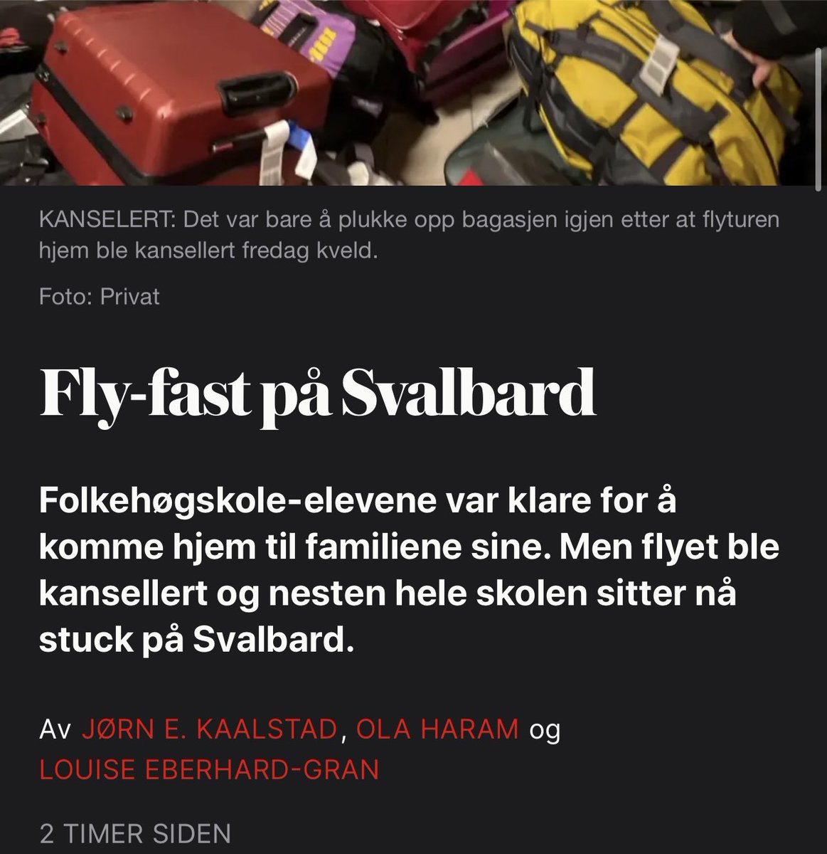 RinaK_'s tweet photo. Nesten hele skolen er hva, @vgnett? 
😅
Håper de blir «unstuck» snart da. https://t.co/prAaE8AWP0