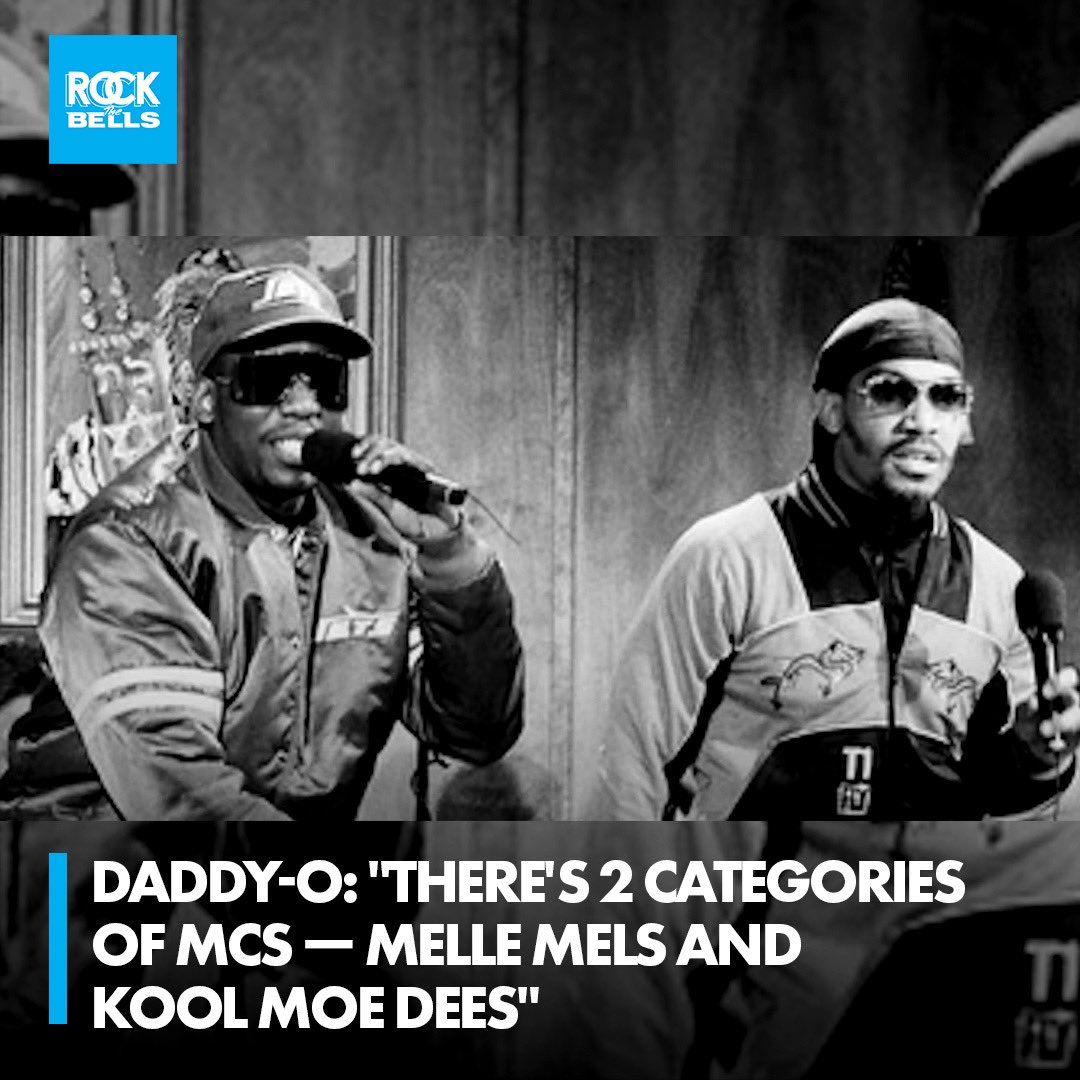 Stetsasonic frontman Daddy-O recently discussed what he considers to be the two categories of MCs.

Peep how he breaks down the science: rockthebells.com/articles/daddy…

✍️: <a href="/JayQuanVA/">JayQuan</a>