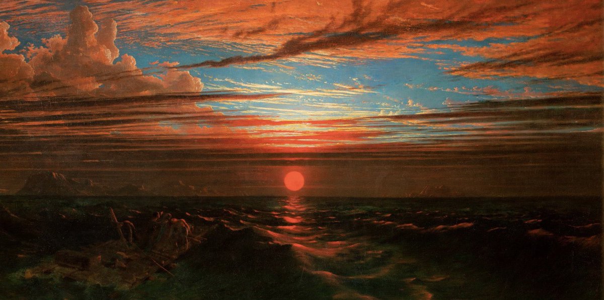 HistofArt's tweet photo. — Sunset in paintings https://t.co/AOMAe7IGNl