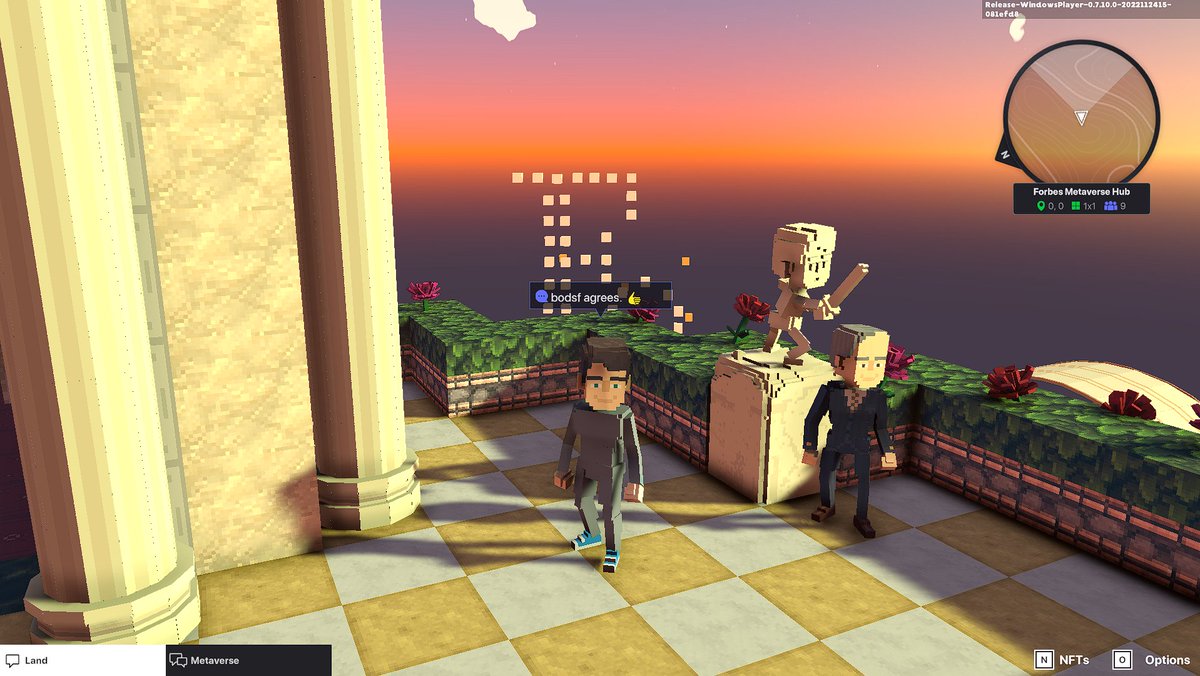 SchadenSolomon's tweet photo. @TheSandboxGame @Forbes @polygonalmind In the @Forbes Metaverse Hub! Check my screenshot below 🎈👇 https://t.co/RlTCIjBZJy