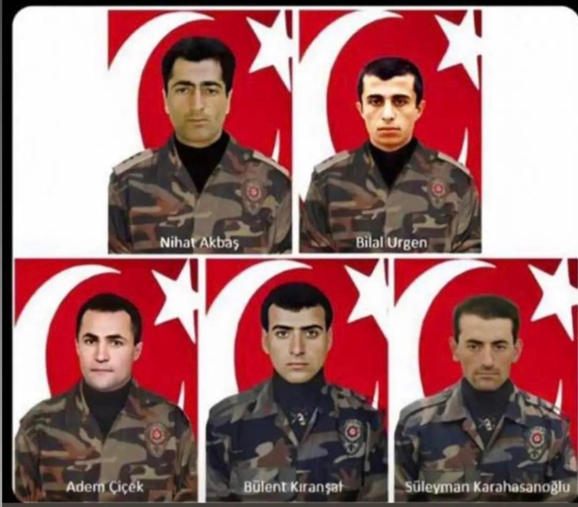 17 Aralık 2004 🇹🇷

Irak'ın Musul kentinde teröristlerin saldırısında şehit olmuşlardı 

.Başkomiser Nihat Akbaş 
.Komiser Bilal Ürgen
.Polis Memuru Adem Çiçek 
.Polis Memuru Süleyman Karahasanoğlu 
.Polis Memuru Bülent Kıranşal 

Şehadetinizin 18.yılı mübarek olsun