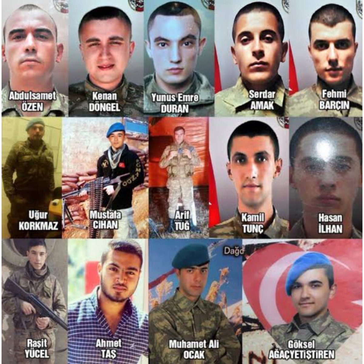 17 Aralık 2016 🇹🇷

Kayseri'de çarşı iznine çıkan silahsız ve sivil askerleri taşıyan halk otobüsüne  bombalı araçla saldırı düzenlenmesi sonucu Hain saldırıda  şehit olmuşlardı!

Şehadetinizin 6.yılı mübarek olsun 
Ruhlarına fatiha borcumuzdur.