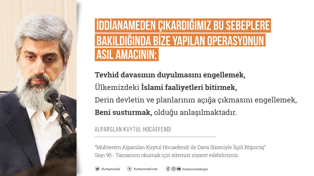 Alparslan Kuytul Hocaefendinin hukuksuzca tutuklanmasinin  ASIL AMACI ⤵️⤵️⤵️  AdaletAdalet TalimataLanet #13OcaktaTahliyeBekliyoruz Ekrem İmamoğlu