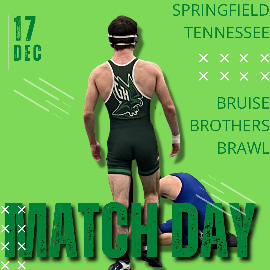 G_HillAthletics's tweet photo. @GreenHillHigh #MatHawks travel to the @SpringfieldWre2 for the annual #BruiseBrothersBash https://t.co/nt6aDaMzHv