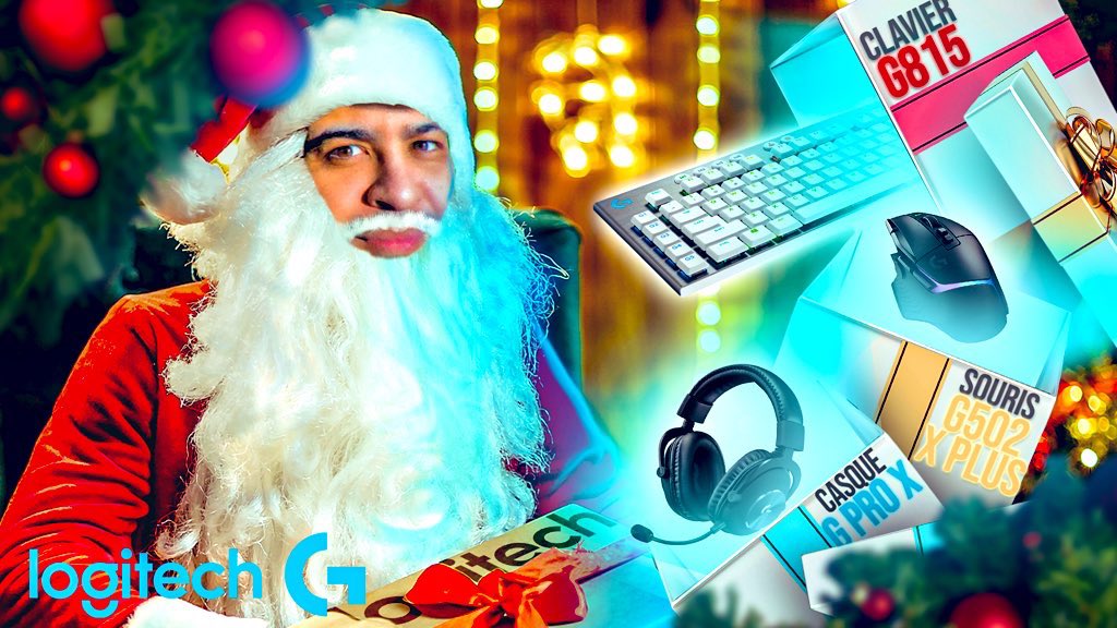 MasterSnakou's tweet photo. Pour Noël, Logitech vous met bien.😃
Ils vous font gagner mon setup complet, LES BOSS! 🤝🏻

Pour participer :
🔁 RT ce tweet
☑️ Follow @MasterSnakou &amp; @LogitechGFrance 
💬 Commente avec le hashtag #LogitechGNoel

Plein de cadeaux à gagner également sur ma chaîne Twitch.

TAS 24/12 https://t.co/pof8G94y9F