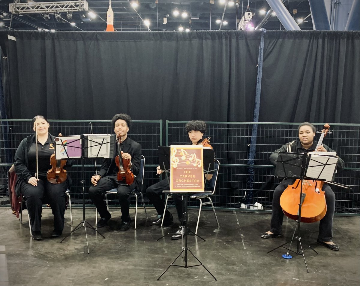 Carver Orchestra Cluster tweet media