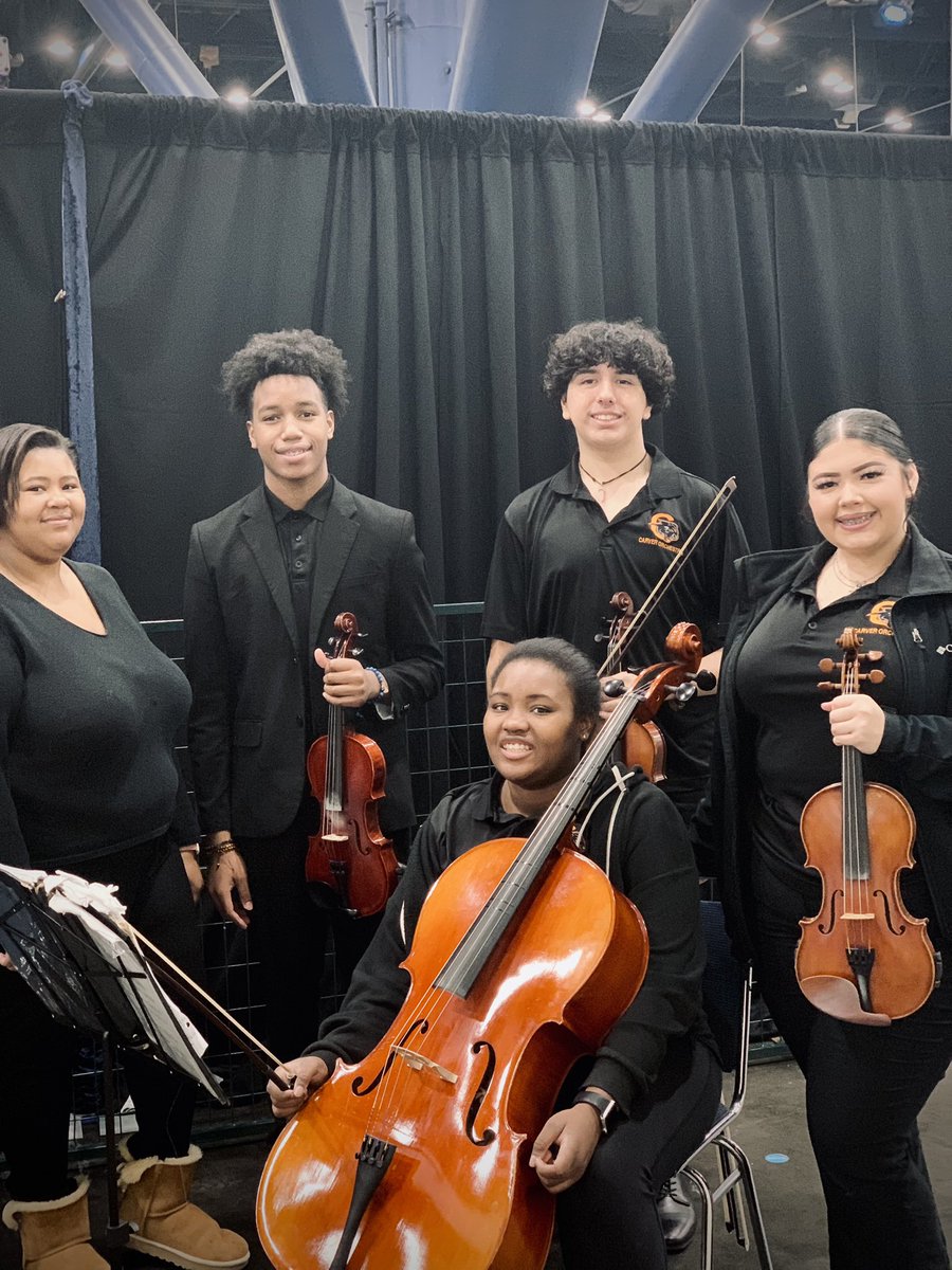 Carver Orchestra Cluster tweet media