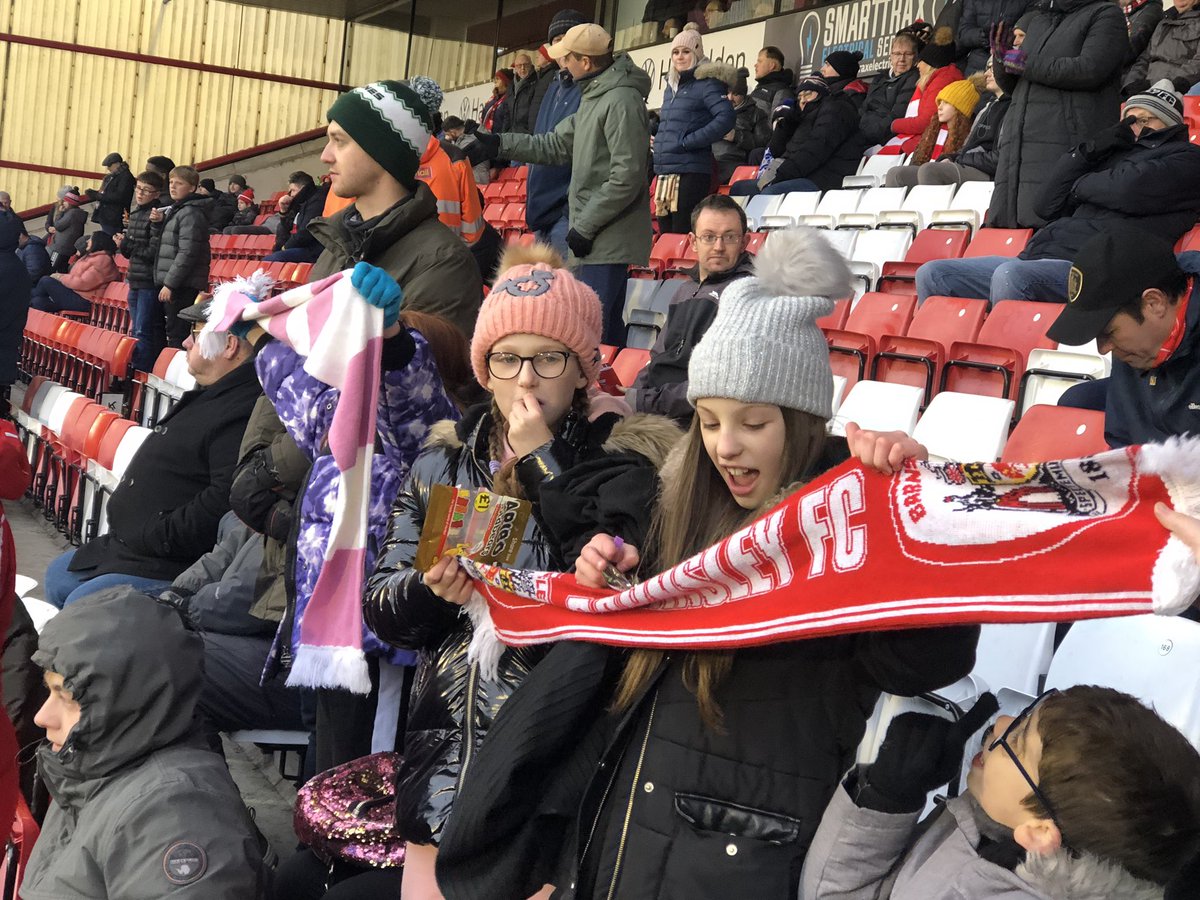 OPA_Darfield's tweet photo. It’s Saturdays. It’s cold. It’s Playground Leader reward time 🏆 We are celebrating the hard work of our Playground Leaders this term by watching @BarnsleyFC at Oakwell. A wonderful experience and well deserved! #teamOPAD #PlaygroundLeaders #reward #football https://t.co/Mq2ZehJChP