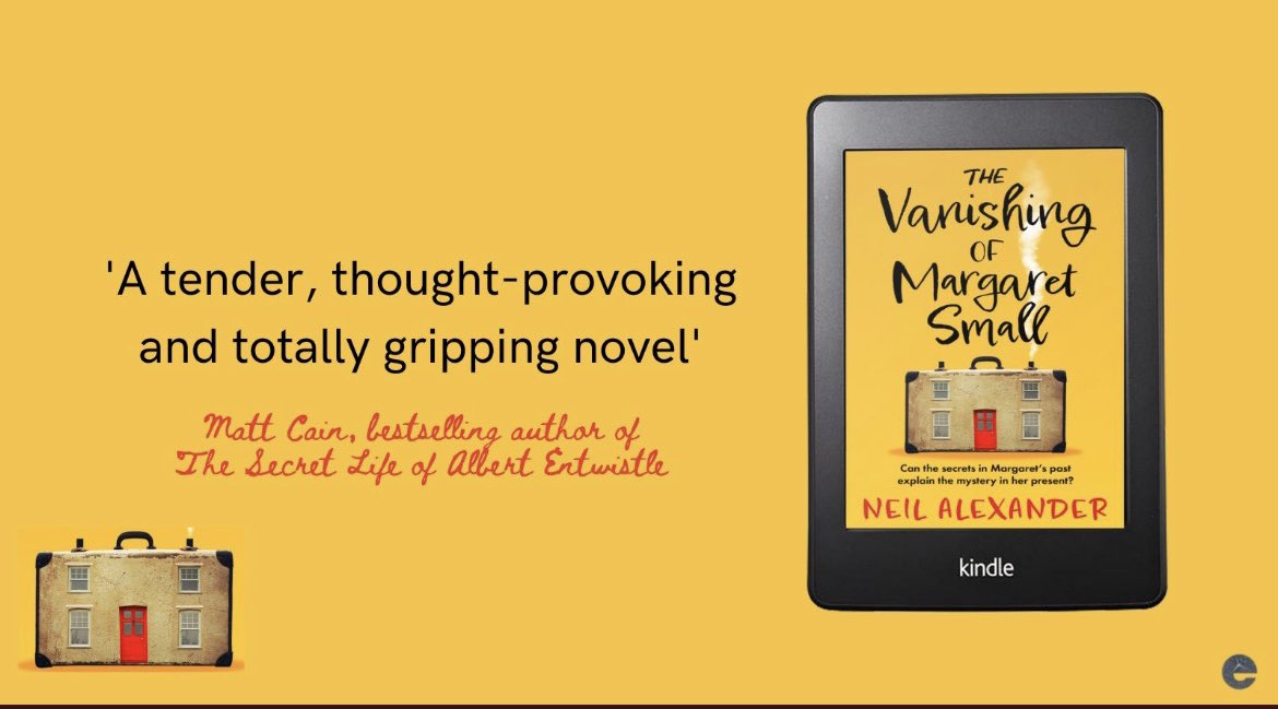 neilalexander_'s tweet photo. My uplit mystery ‘The Vanishing of Margaret Small’ is available now on ebook, audiobook and paperback. If you’re an Amazon Prime or Kindle Unlimited member, you can read it for free, as part of your subscription 🧳 #TheVanishingofMargaretSmall https://t.co/7FKPFKBztr