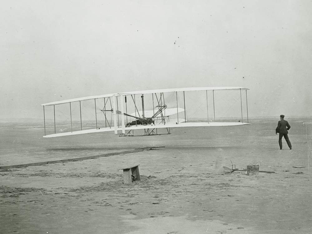 On this day in 1903, two men from Dayton, Ohio gave us all the chance to be Flyers ✈️✈️ 

Happy #WrightBrothersDay