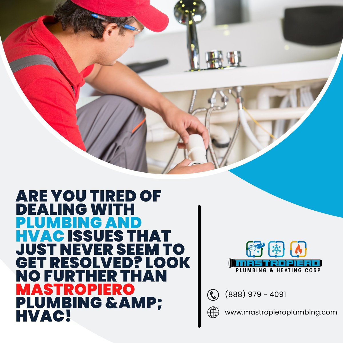 Mastroplg_FL's tweet photo. Our team of skilled and experienced technicians are dedicated to providing top-notch services that will leave you with peace of mind
-----
Contact us today to schedule your appointment. https://t.co/Lpe0lO0Y2U
.
#mastropieroplumbing #waterheater #installation #service #repair https://t.co/aMG19pWsEu