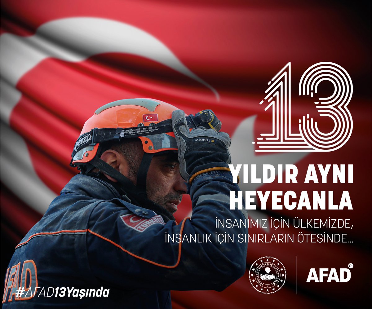 comuafat's tweet photo. Nice senelere AFAD!

#AFAD13Yaşında https://t.co/gLBUZNSXxl