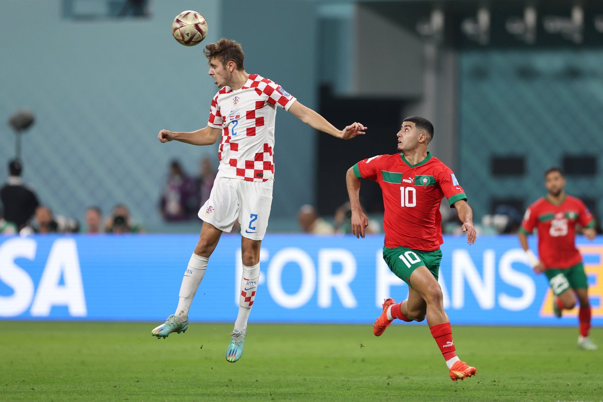 Dan84B's tweet photo. Burnley's Anass Zaroury earning his first cap in a World Cup for Morocco.
It'll be the first of many!
Image: Clive Brunskill/Getty Images
#twitterclarets #CROMOR https://t.co/7hSQOQ3Qi8