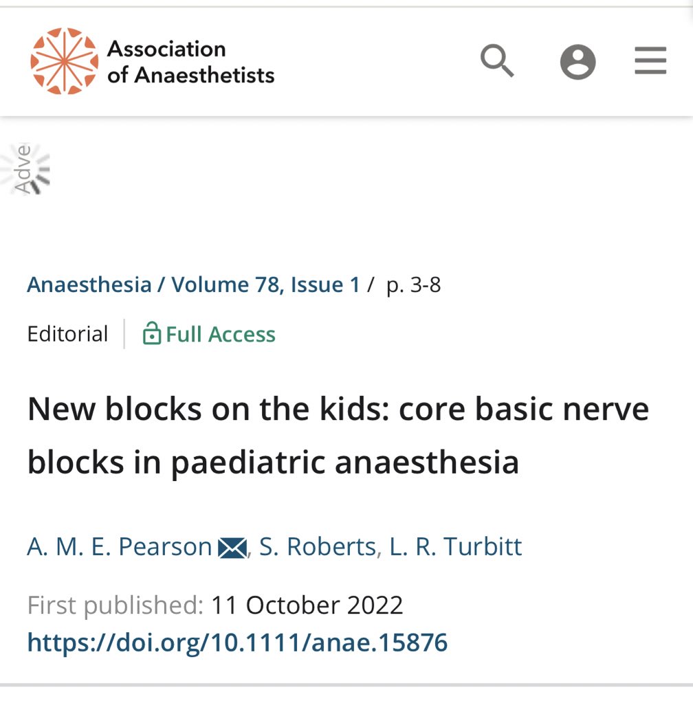 This is one of the best titles I’ve ever seen 😅 <a href="/Assoc_Anaes/">Association of Anaesthetists</a>