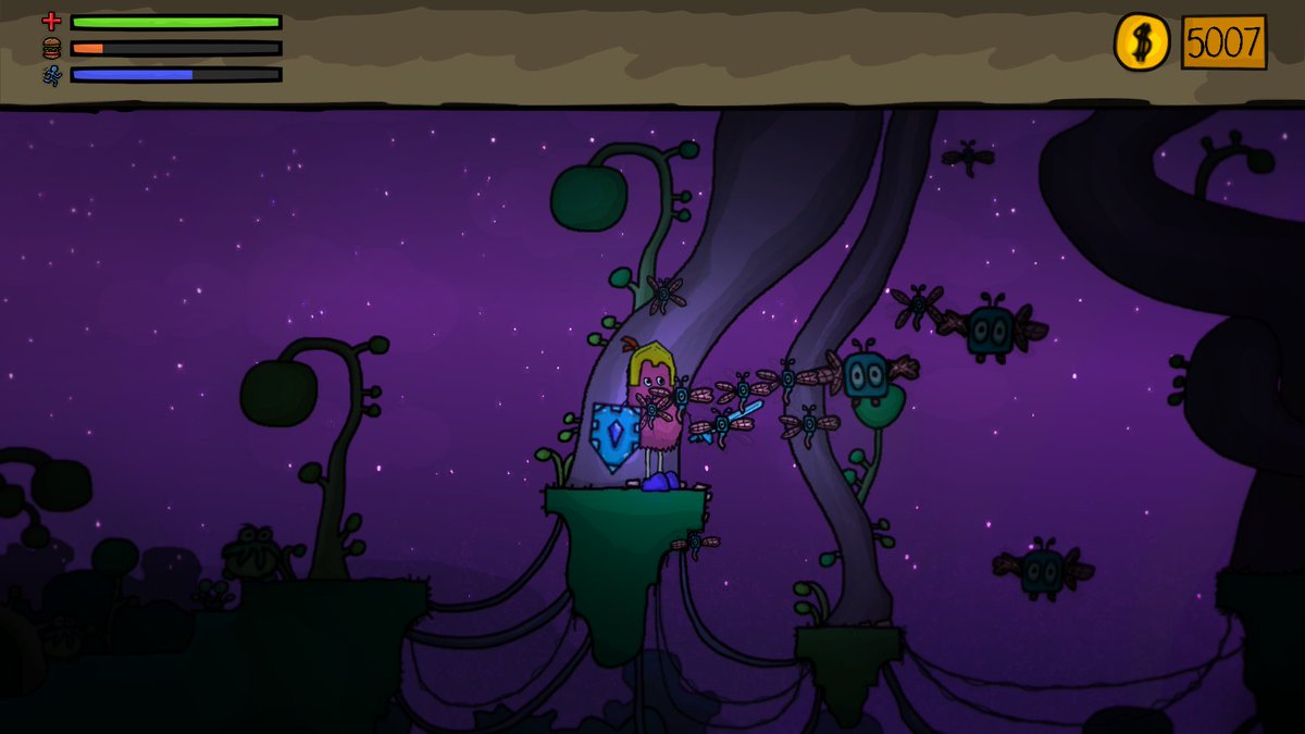 This new planet is DANGEROUS!
Work on #JourneyToZormaghetti is progressing!

#TheAdventuresOfTree #screenshotsaturday #madewithunity #indiegames #RPG 
store.steampowered.com/app/2121700/Th…